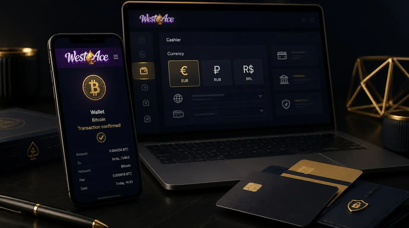 Bitcoin-Wallet neben Karten und E-Wallets für sichere Casino-Einzahlungen in Deutschland